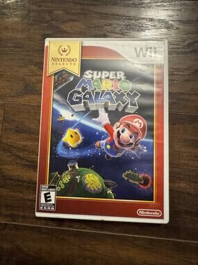 Super Mario Galaxy (Nintendo Wii, 2011) - Complete w/Disc, Case and Manual